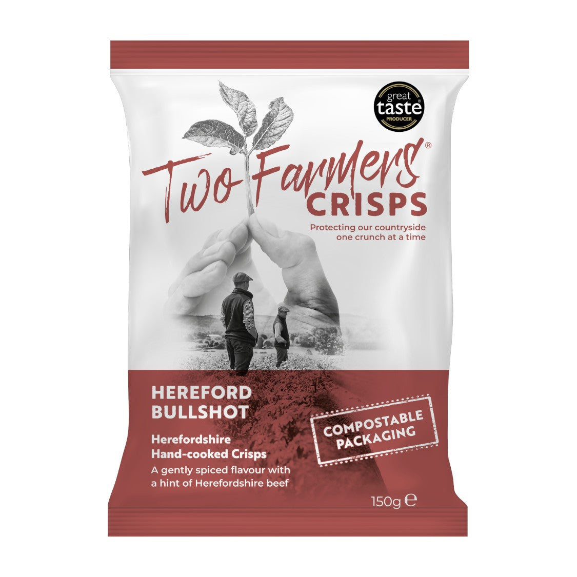 Two Farmers - Hand Cooked Hereford Bullshot Crisps (150g)
