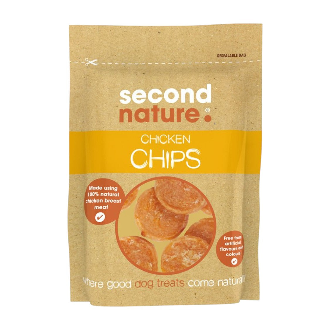 Su Bridge - Second Nature Chicken Chips Dog Treats (100g)