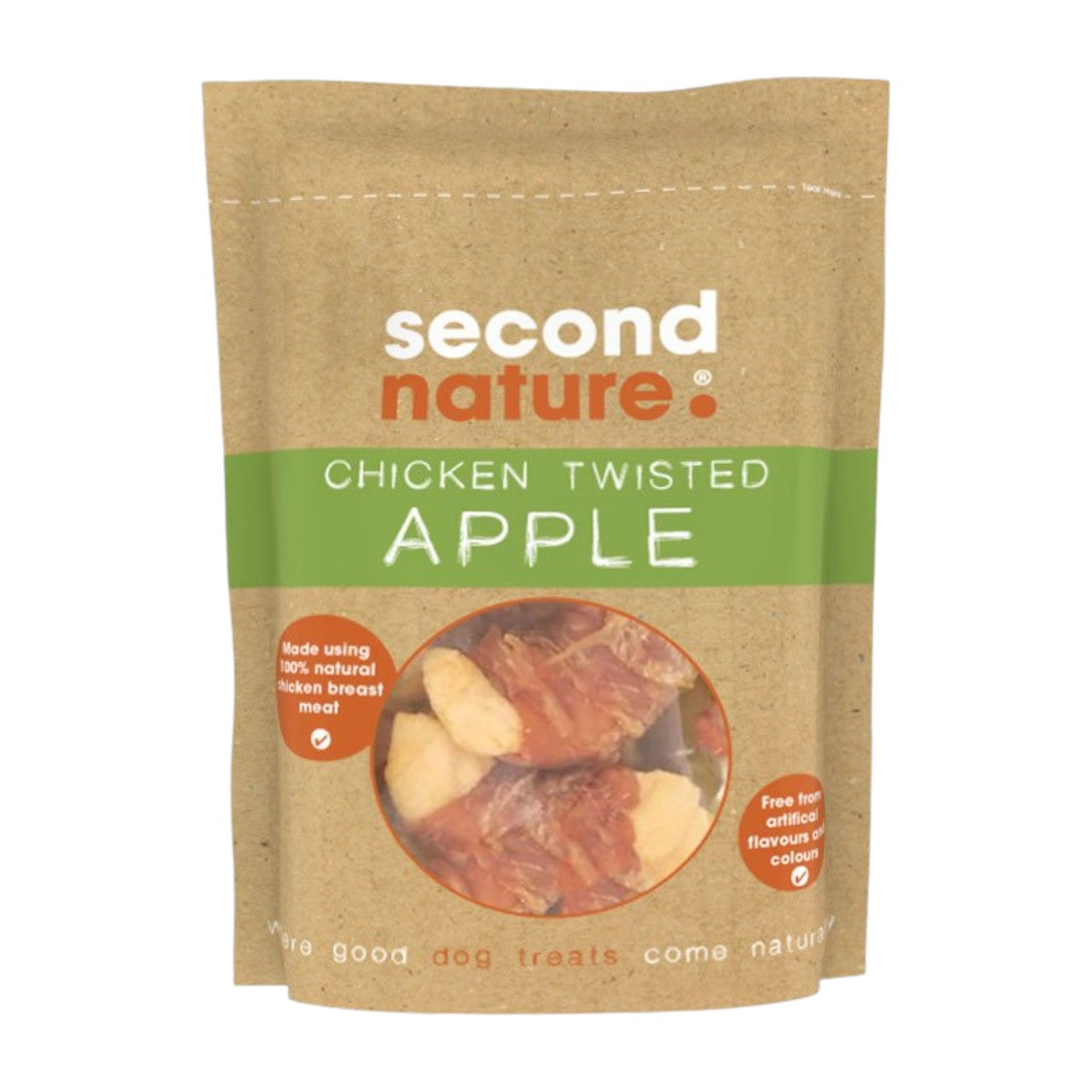 Su Bridge - Second Nature Chicken Twisted Apple Dog Treats (85g)