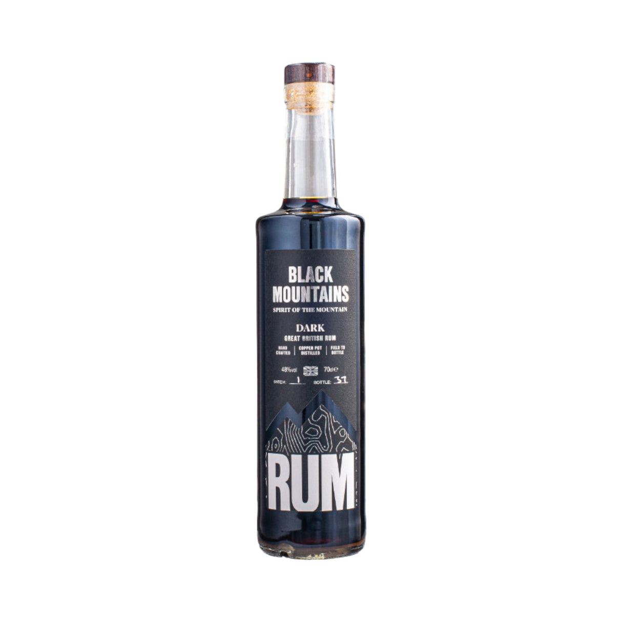 Black Mountains - Dark Rum 48%