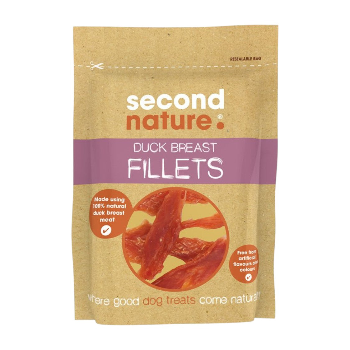 Su Bridge - Second Nature Duck Breast Fillets Dog Treats (80g)
