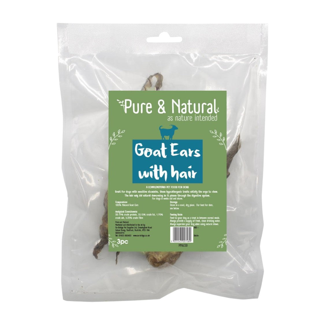 Su Bridge - Pure & Natural Goat Ears with Hair (3)