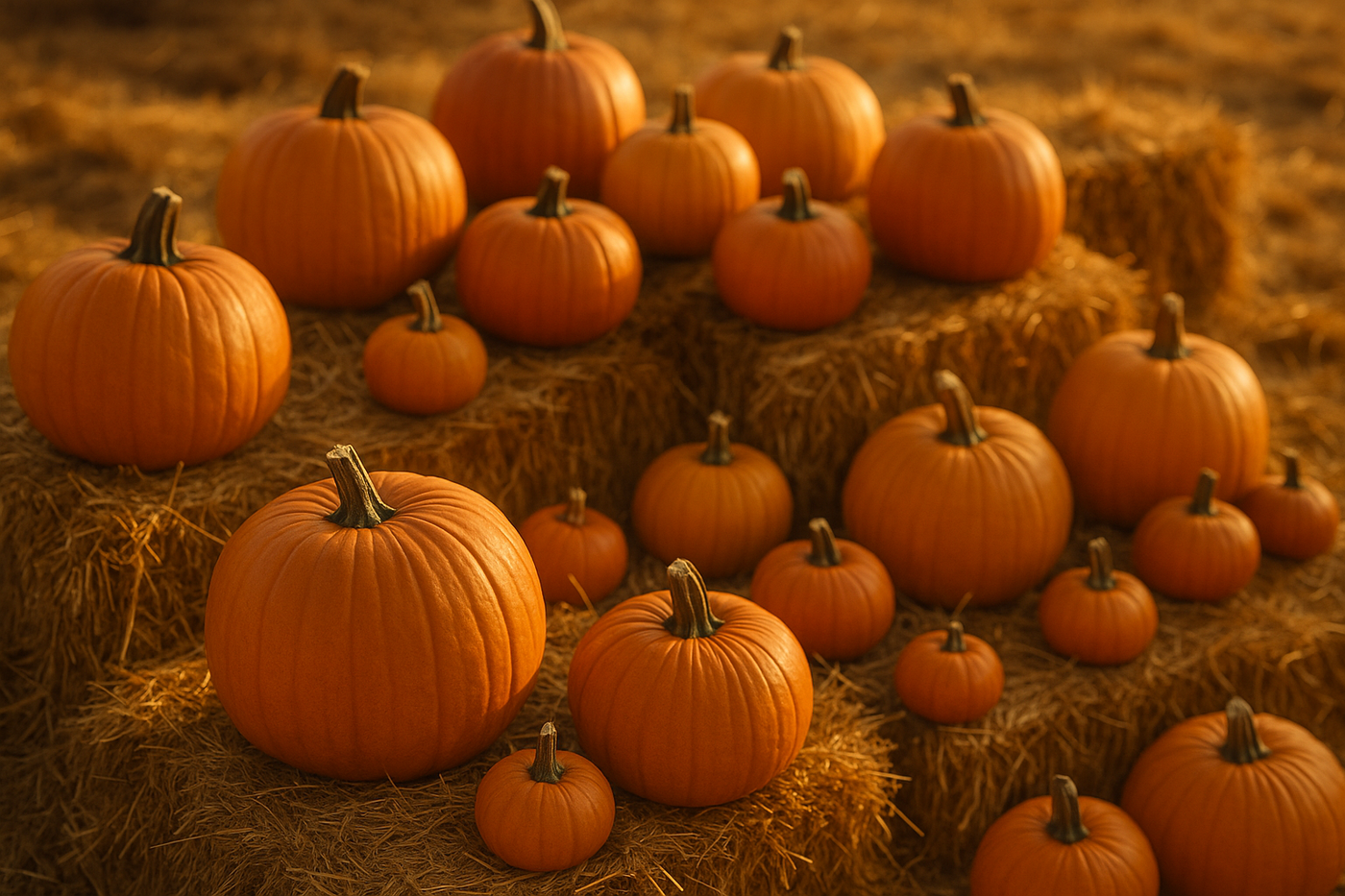 multiple pumpkins
