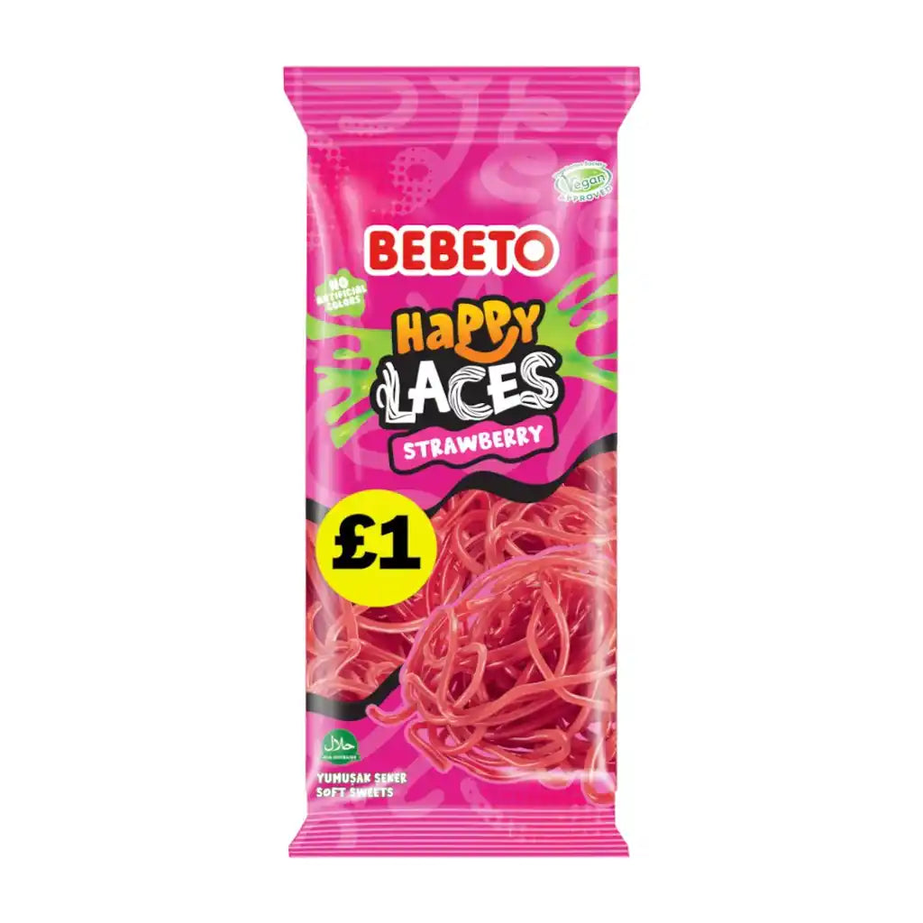 SoSweet - Bebeto Bag Strawberry Laces 140g