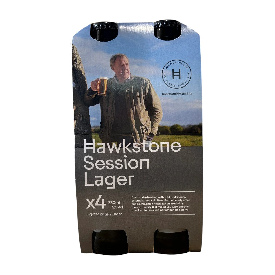 Hawkstone - Session Lager 4% ABV (4 x 330ml)