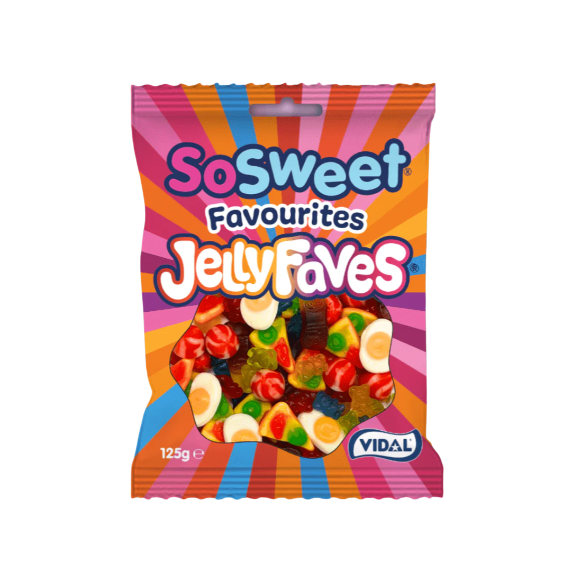 SoSweet - Jelly Faves 125g